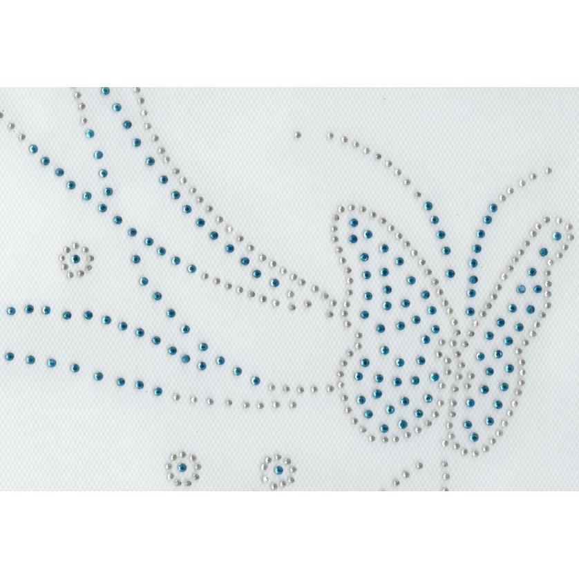 RHINESTONE BUTTERFLY PATTERN