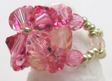 Pink adelie ring instructions