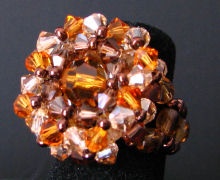 Notice Trinity amber ring