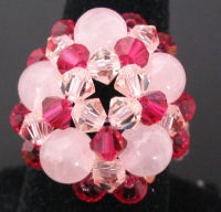 Vanua pink quartz ring instructions