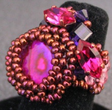 Vanuatu fuchsia ring instructions