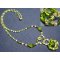 Instructions for the necklace caiman olivine