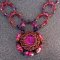 Instructions for vanuatu fuchsia necklace