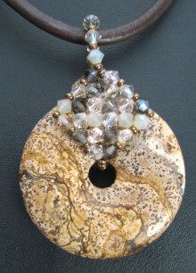 Pendentif en kit Cuba Picture Jasper