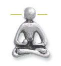 Metal bead Yoga 18 mm