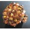 Toupie 4mm Crystal Copper x 12