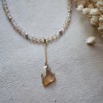 Devoted 2 You Golden Necklace