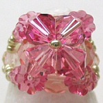 Pink adelie ring instructions