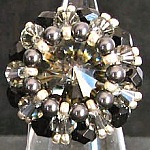 Notice ring Shetland black diamond