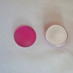 Cabochon Luna Soft pink fuchsia diameter 18mm