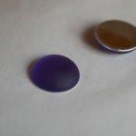 Cabochon Luna Soft purple tanzanite diameter 18mm