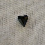 Wild Heart Pendant Swarovski 12 mm Jet