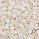 Miyuki Tila 5mm Antique Ivory x 25