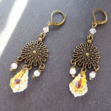 Bohemian Swarovski Crystal Earrings