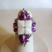 Silkade Ring Kit White &amp; Purple
