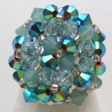 Turquoise agate ring instructions