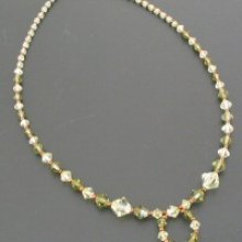 Instructions for the kaki agate necklace