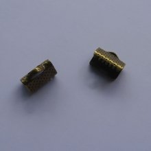 End caps bronze 10 mm x 2